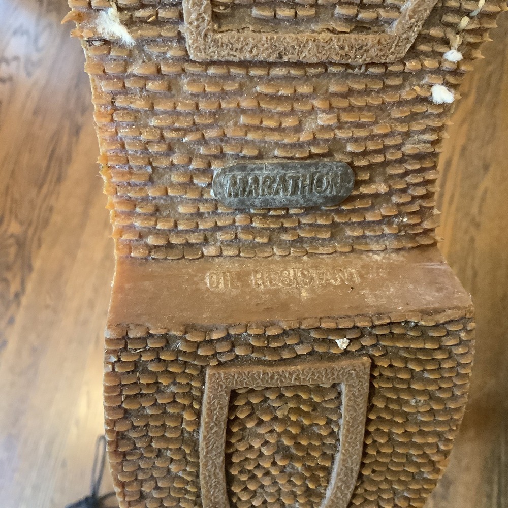 EH Safety & Supply Co. Brown Leather Boots Sz 11 D Work Safety Outdoor No Laces - Picture 8 of 10